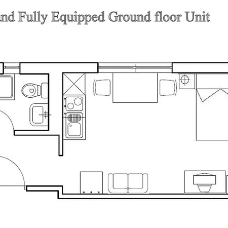 Apartment Fully Equiped Next To The *